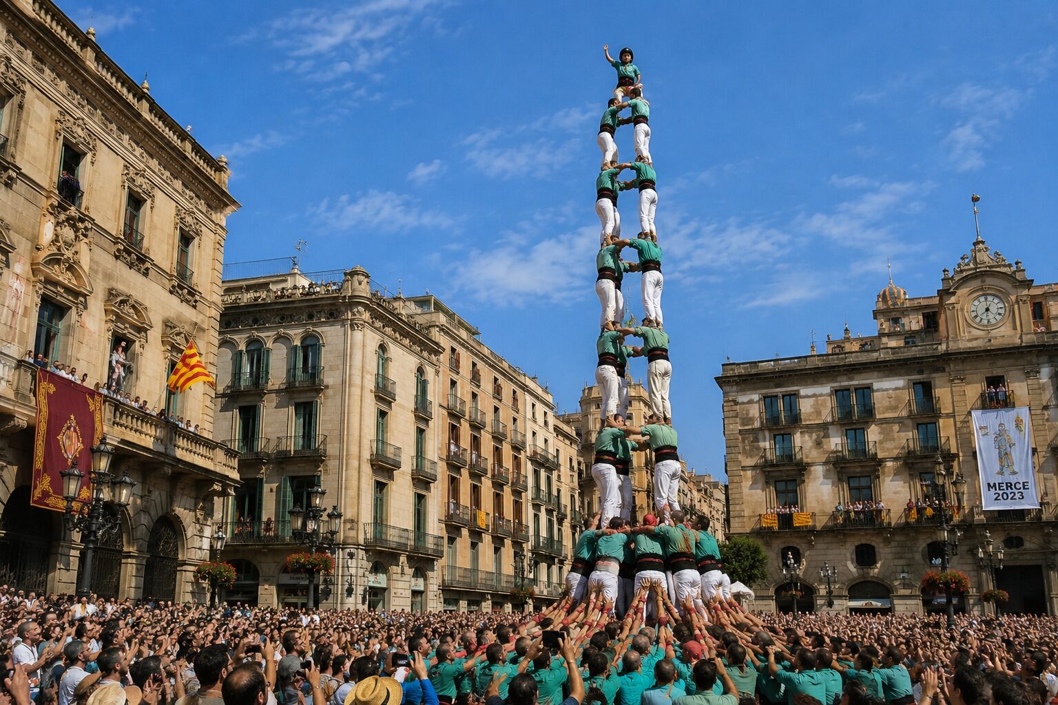 カタルーニャの人間の塔・カスティリェーラ